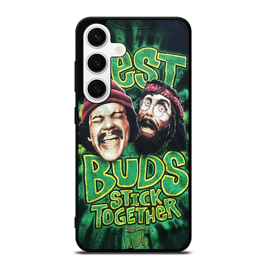 CHEECH AND CHONG BEST BUDS STICK TOGETHER Samsung Galaxy S24 Case Cover