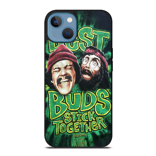 CHEECH AND CHONG BEST BUDS STICK TOGETHER iPhone 13 Case Cover