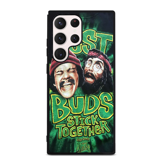 CHEECH AND CHONG BEST BUDS STICK TOGETHER Samsung Galaxy S23 Ultra Case Cover