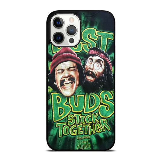 CHEECH AND CHONG BEST BUDS STICK TOGETHER iPhone 12 Pro Max Case Cover