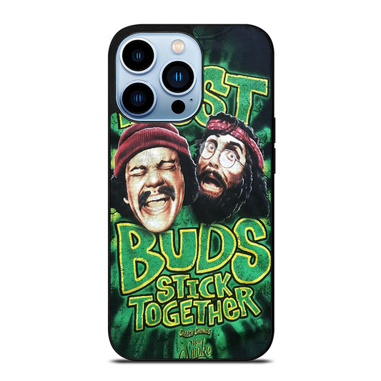 CHEECH AND CHONG BEST BUDS STICK TOGETHER iPhone 13 Pro Max Case Cover
