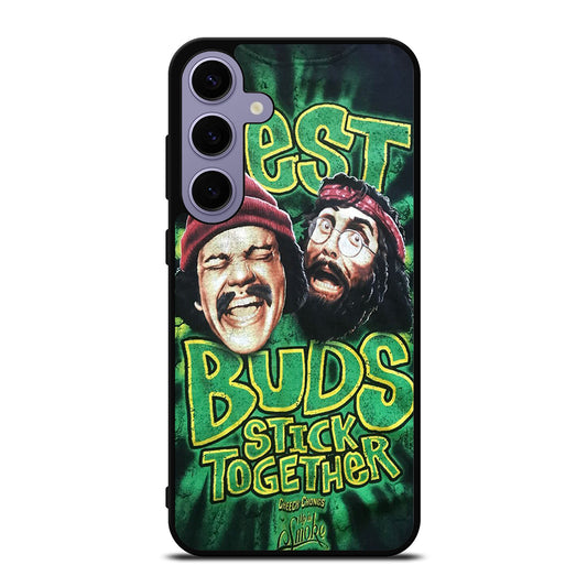 CHEECH AND CHONG BEST BUDS STICK TOGETHER Samsung Galaxy S24 Plus Case Cover
