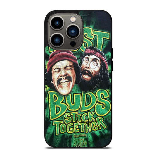 CHEECH AND CHONG BEST BUDS STICK TOGETHER iPhone 13 Pro Case Cover