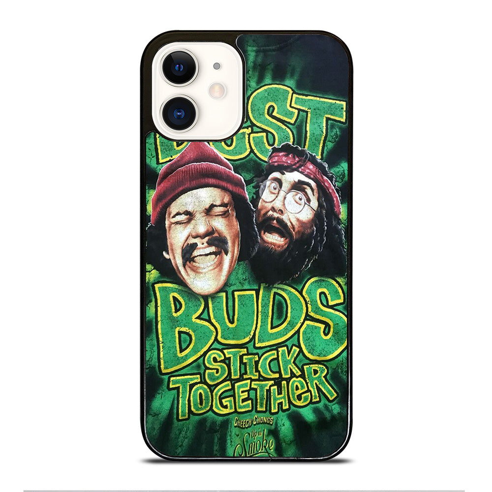 CHEECH AND CHONG BEST BUDS STICK TOGETHER iPhone 12 Case Cover