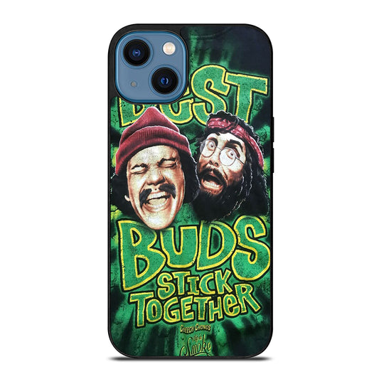CHEECH AND CHONG BEST BUDS STICK TOGETHER iPhone 14 Case Cover