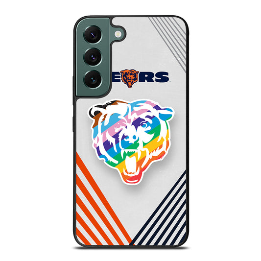 CHICAGO BEARS NFL FOOTBALL LOGO 2 Samsung Galaxy S22 Case Cover