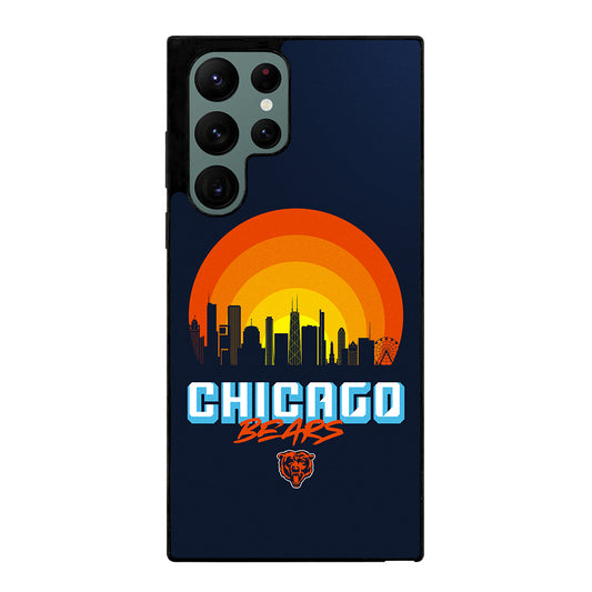 CHICAGO BEARS NFL FOOTBALL LOGO 3 Samsung Galaxy S22 Ultra Case Cover