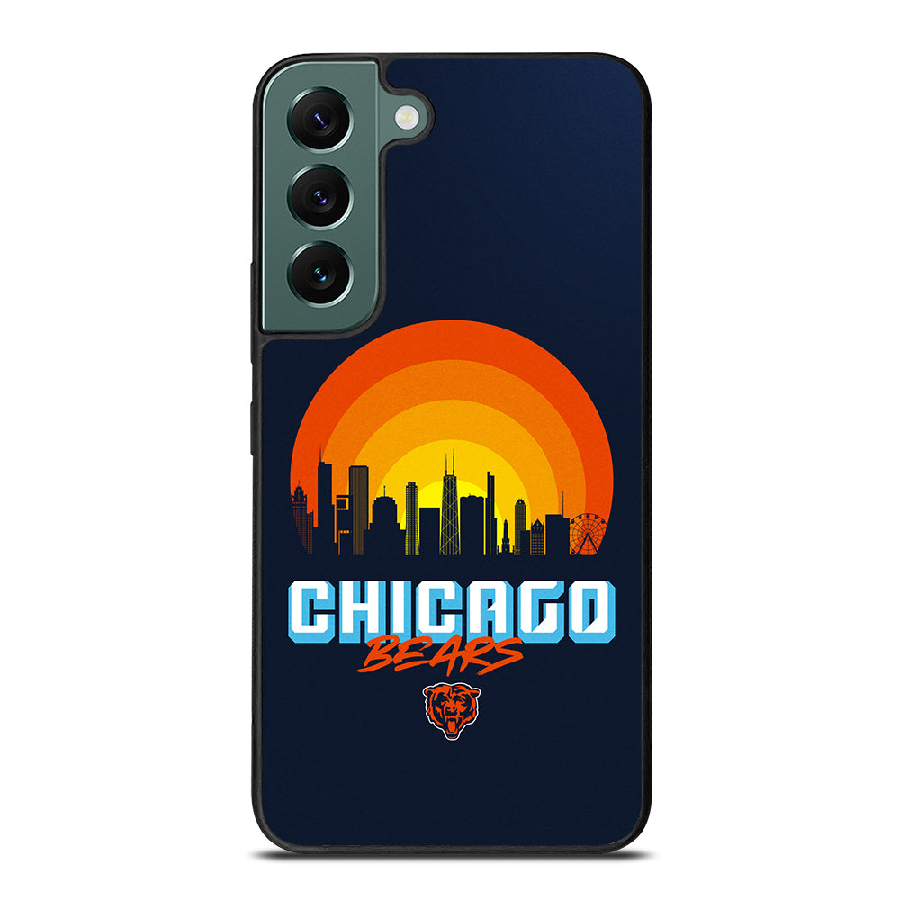 CHICAGO BEARS NFL FOOTBALL LOGO 3 Samsung Galaxy S22 Case Cover