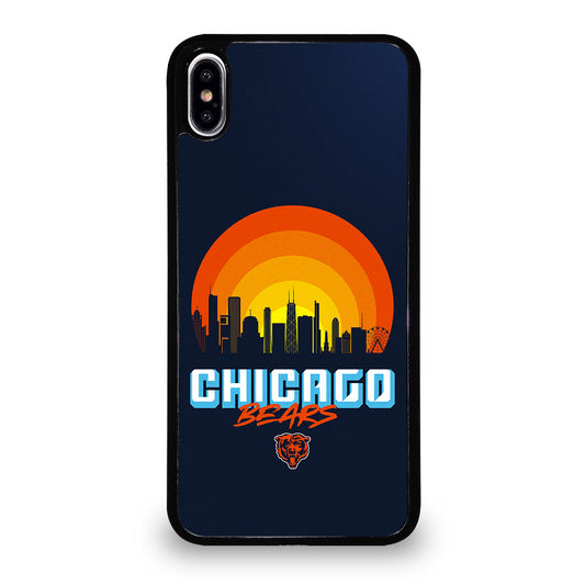 CHICAGO BEARS NFL FOOTBALL LOGO 3 iPhone XS Max Case Cover