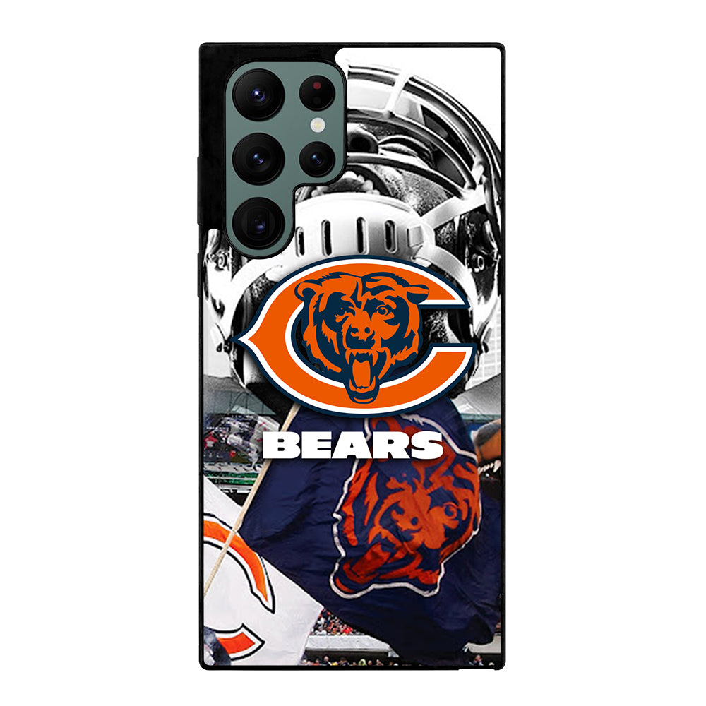 CHICAGO BEARS NFL ICON 3 Samsung Galaxy S22 Ultra Case Cover