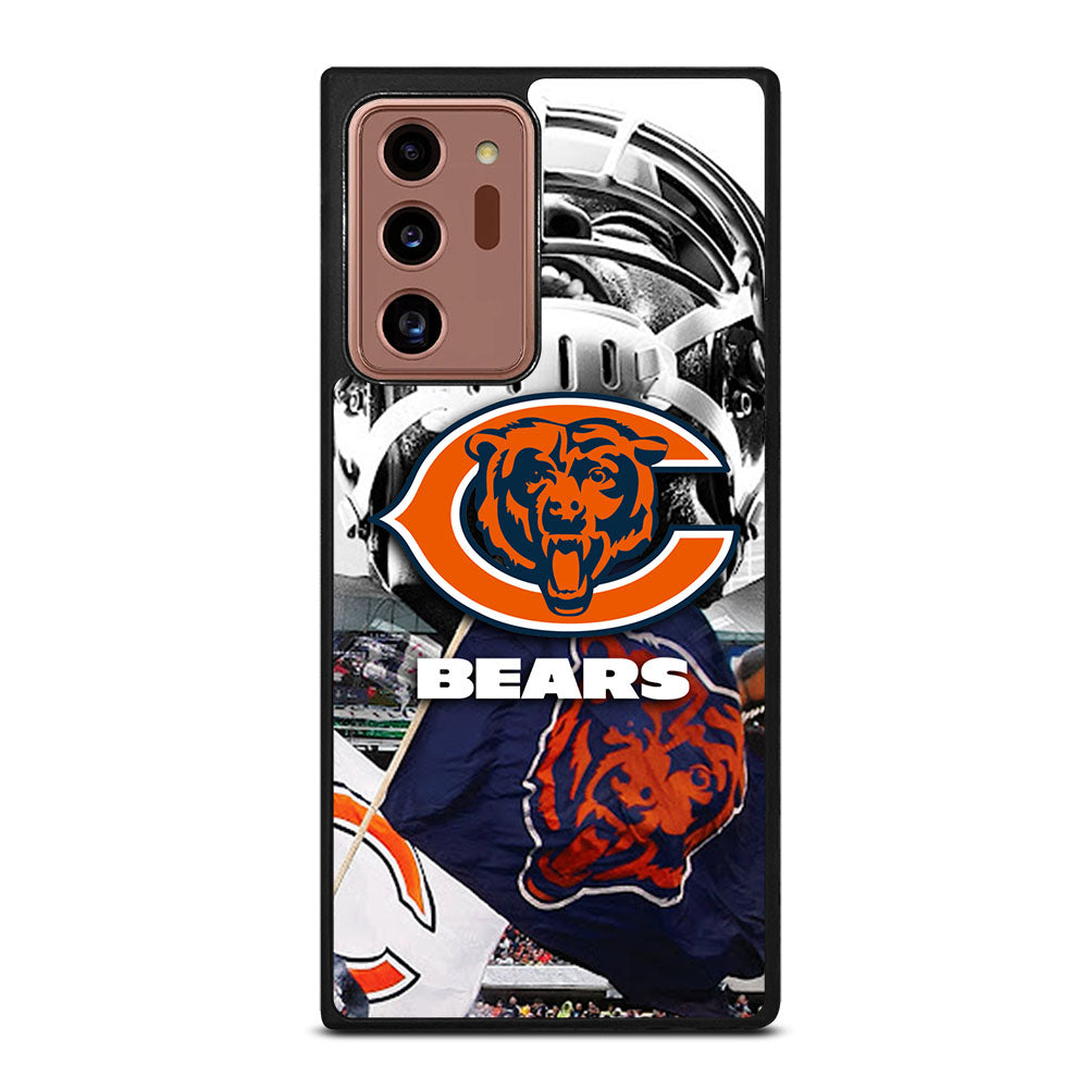 CHICAGO BEARS NFL ICON 3 Samsung Galaxy Note 20 Ultra Case Cover