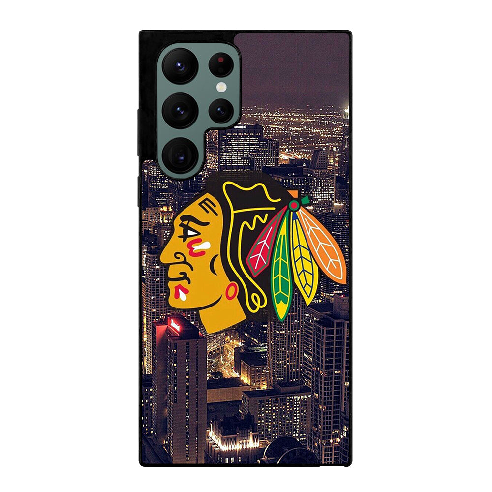 CHICAGO BLACKHAWKS CITY Samsung Galaxy S22 Ultra Case Cover