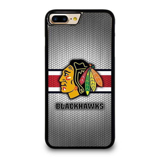 CHICAGO BLACKHAWKS METAL LOGO iPhone 7 / 8 Plus Case Cover