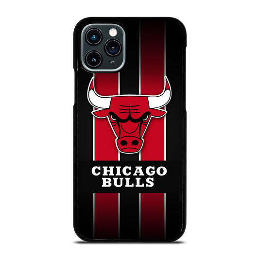 CHICAGO BULLS STRIPE LOGO iPhone 11 Pro Case Cover