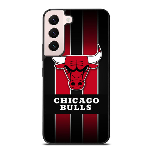 CHICAGO BULLS STRIPE LOGO Samsung Galaxy S22 Plus Case Cover
