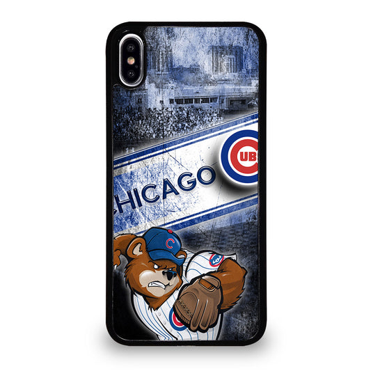 CHICAGO CUBS LOGO 3 iPhone XS Max Case Cover