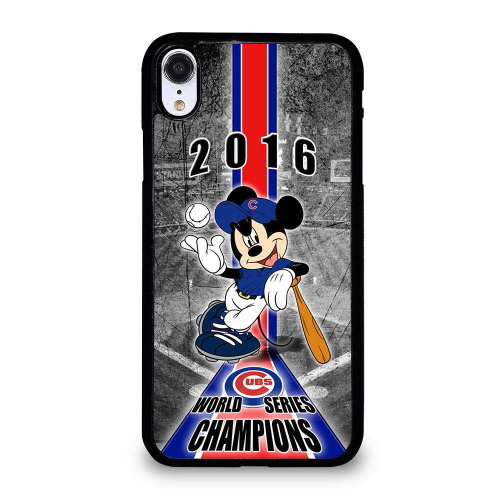 CHICAGO CUBS MICKEY MOUSE iPhone XR Case Cover