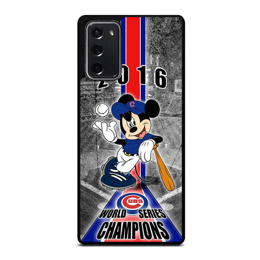 CHICAGO CUBS MICKEY MOUSE Samsung Galaxy Note 20 Case Cover