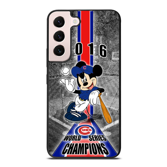 CHICAGO CUBS MICKEY MOUSE Samsung Galaxy S22 Plus Case Cover