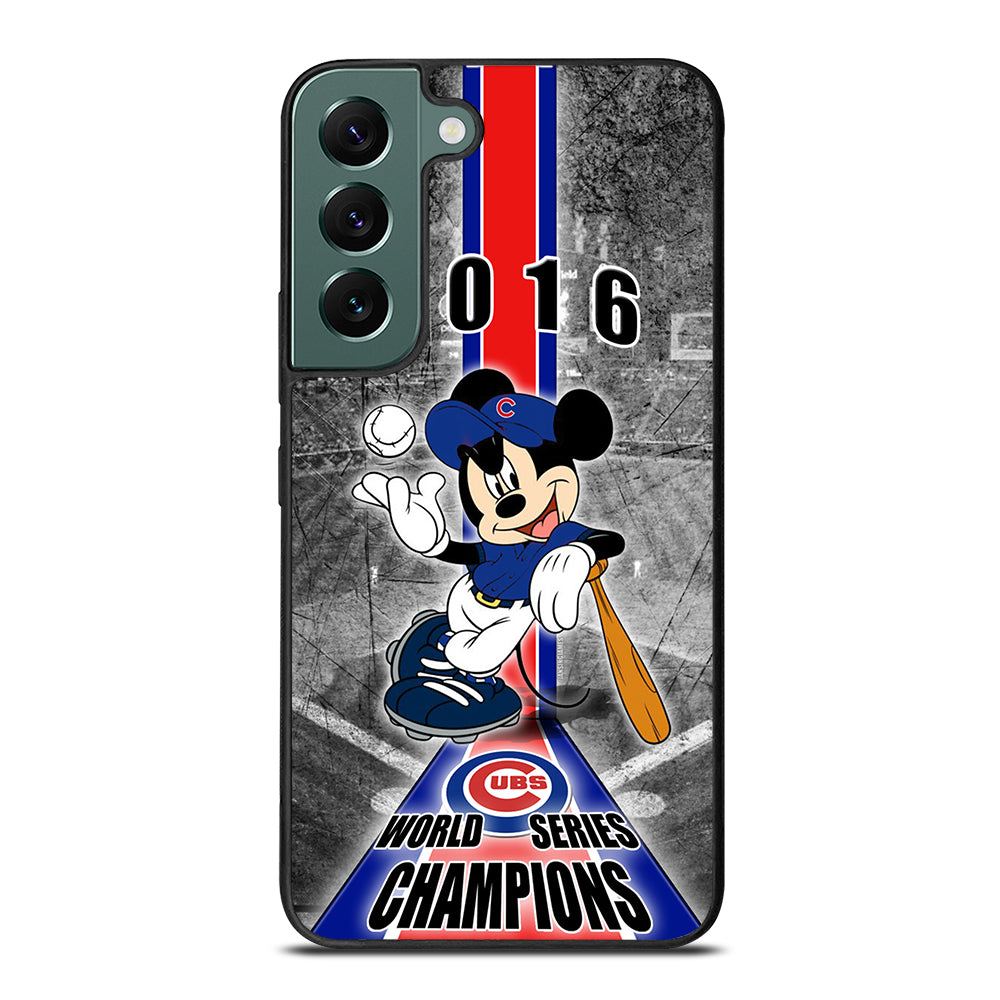 CHICAGO CUBS MICKEY MOUSE Samsung Galaxy S22 Case Cover