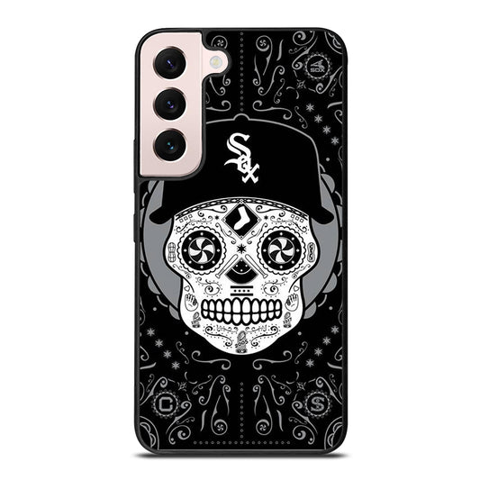 CHICAGO WHITE SOX SKULL LOGO Samsung Galaxy S22 Plus Case Cover