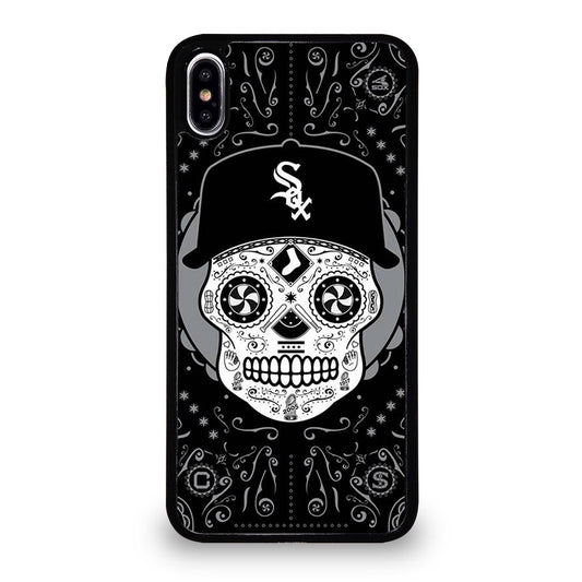 CHICAGO WHITE SOX SKULL LOGO iPhone XS Max Case Cover