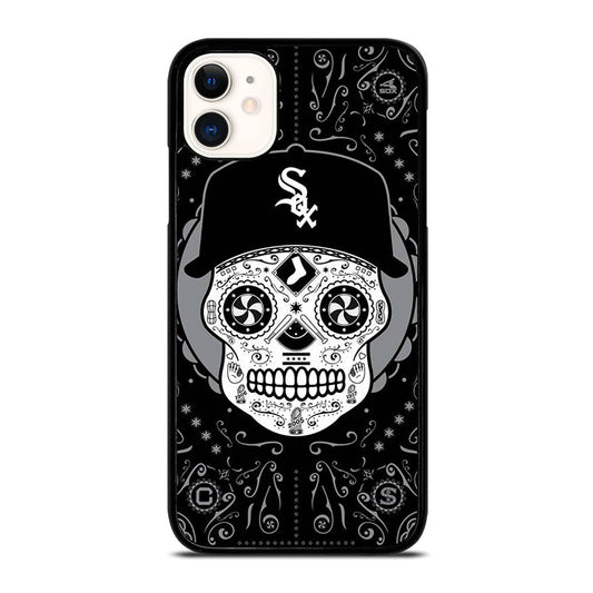 CHICAGO WHITE SOX SKULL LOGO iPhone 11 Case Cover