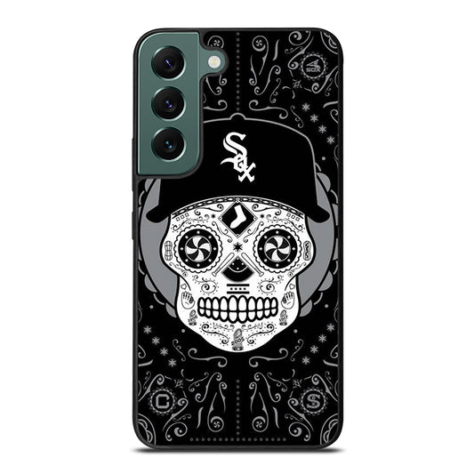 CHICAGO WHITE SOX SKULL LOGO Samsung Galaxy S22 Case Cover