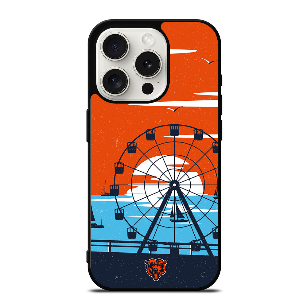 CHICAGO BEARS NFL FOOTBALL LOGO 1 iPhone 15 Pro Case Cover