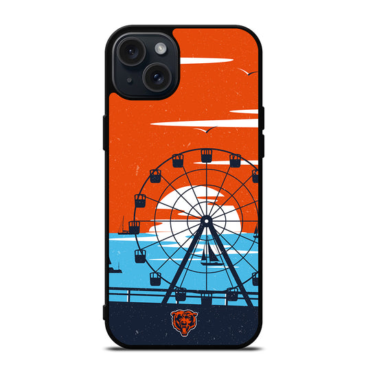 CHICAGO BEARS NFL FOOTBALL LOGO 1 iPhone 15 Plus Case Cover