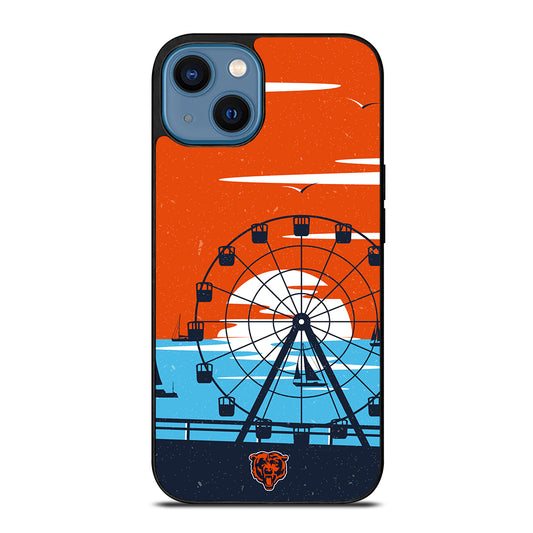 CHICAGO BEARS NFL FOOTBALL LOGO 1 iPhone 14 Case Cover
