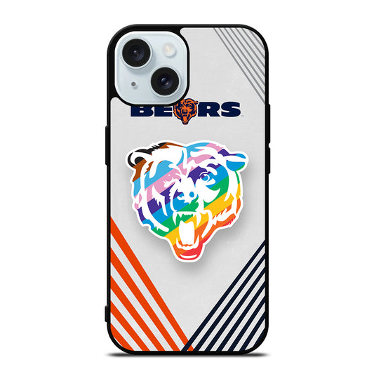 CHICAGO BEARS NFL FOOTBALL LOGO 2 iPhone 15 Case Cover