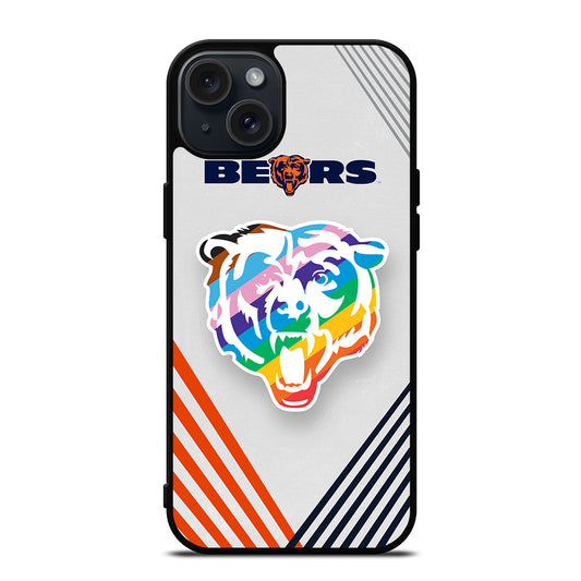 CHICAGO BEARS NFL FOOTBALL LOGO 2 iPhone 15 Plus Case Cover