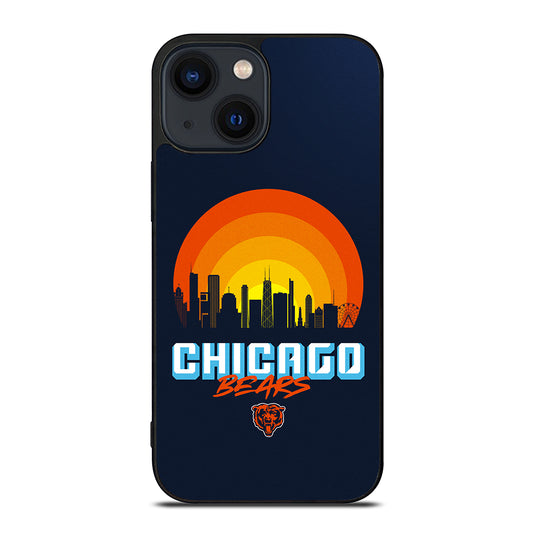 CHICAGO BEARS NFL FOOTBALL LOGO 3 iPhone 14 Plus Case Cover