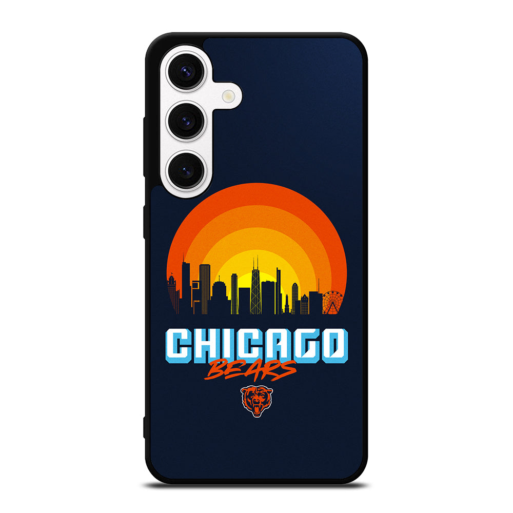 CHICAGO BEARS NFL FOOTBALL LOGO 3 Samsung Galaxy S24 Case Cover