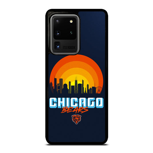 CHICAGO BEARS NFL FOOTBALL LOGO 3 Samsung Galaxy S20 Ultra Case Cover