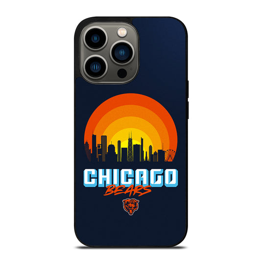 CHICAGO BEARS NFL FOOTBALL LOGO 3 iPhone 13 Pro Case Cover