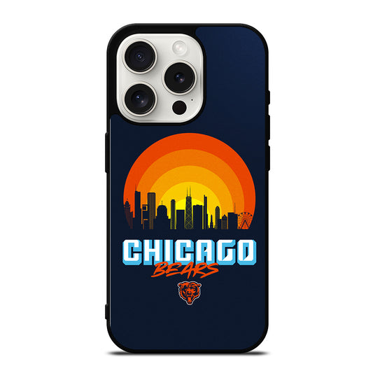 CHICAGO BEARS NFL FOOTBALL LOGO 3 iPhone 15 Pro Case Cover