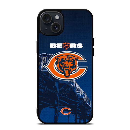 CHICAGO BEARS NFL FOOTBALL LOGO 4 iPhone 15 Plus Case Cover