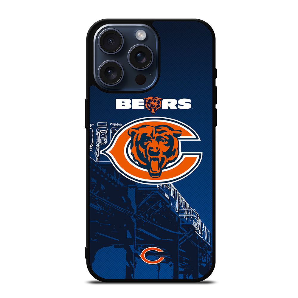 CHICAGO BEARS NFL FOOTBALL LOGO 4 iPhone 15 Pro Max Case Cover