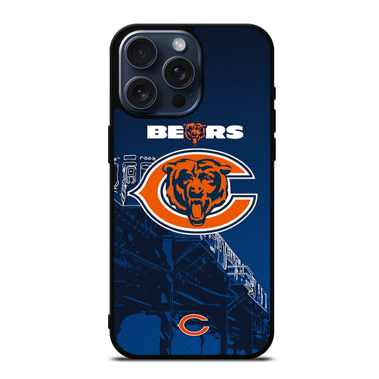 CHICAGO BEARS NFL FOOTBALL LOGO 4 iPhone 15 Pro Max Case Cover