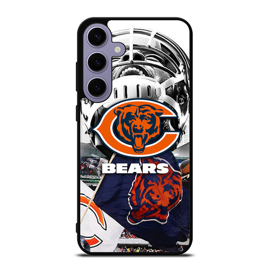 CHICAGO BEARS NFL ICON 3 Samsung Galaxy S24 Plus Case Cover