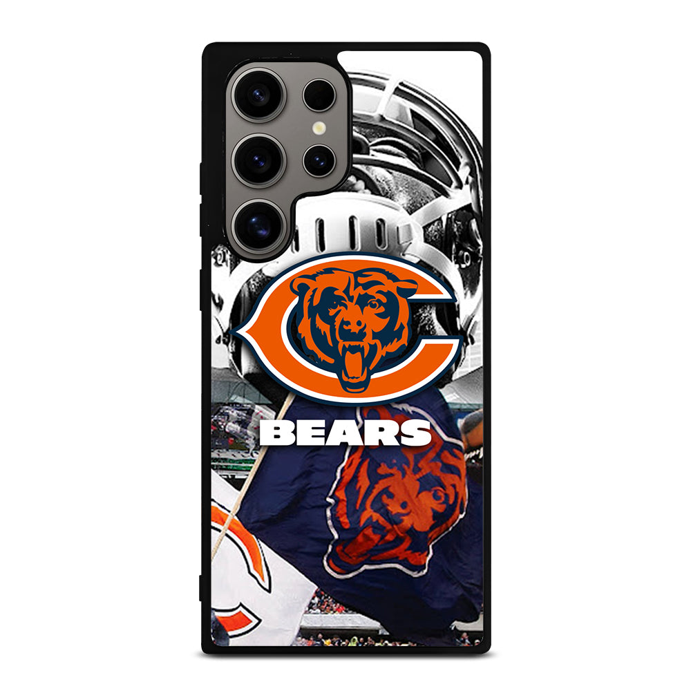 CHICAGO BEARS NFL ICON 3 Samsung Galaxy S24 Ultra Case Cover