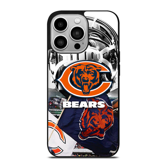 CHICAGO BEARS NFL ICON 3 iPhone 14 Pro Case Cover