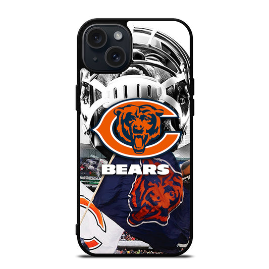 CHICAGO BEARS NFL ICON 3 iPhone 15 Plus Case Cover