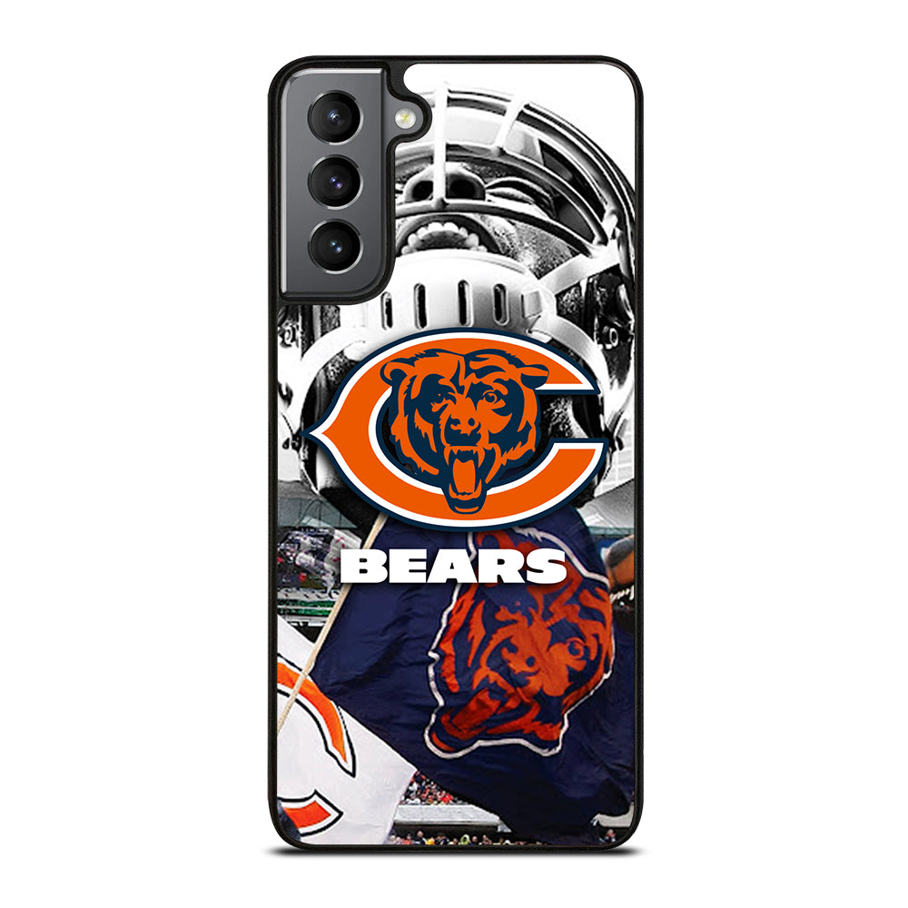 CHICAGO BEARS NFL ICON 3 Samsung Galaxy S21 Plus Case Cover