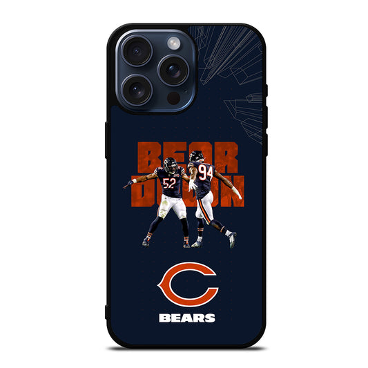 CHICAGO BEARS NFL LOGO 1 iPhone 15 Pro Max Case Cover