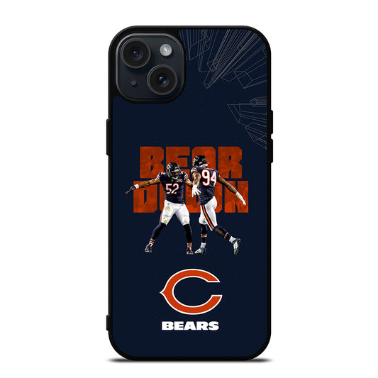 CHICAGO BEARS NFL LOGO 1 iPhone 15 Plus Case Cover