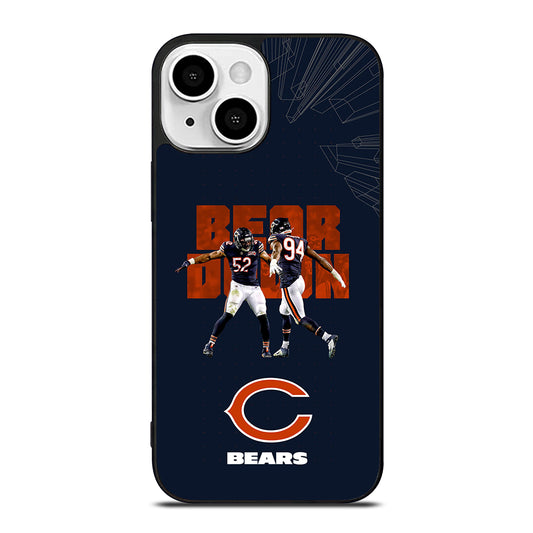 CHICAGO BEARS NFL LOGO 1 iPhone 13 Mini Case Cover