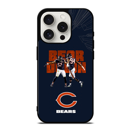 CHICAGO BEARS NFL LOGO 1 iPhone 15 Pro Case Cover